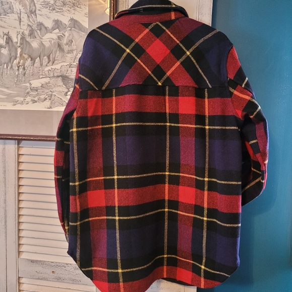 Plaid Utility Jacket - Picture 6 of 6
